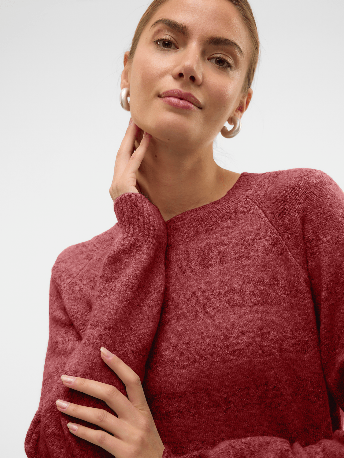VMDOFFY Pullover - Syrah - VERO MODA & VILA Bergvik